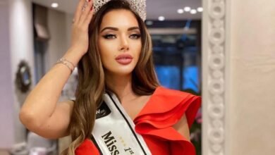 Photo of Miss Romania Anna Maria  first runner up in miss Europe 2021
