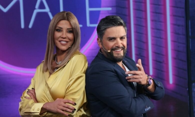 هشام الحاج في حلقة نارية مع كارلا حداد