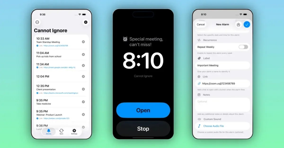 Indie App Spotlight يجلب خيار Cannot Ignore تنبيهات بملء الشاشة إلى التقويم الخاص بك والمزيد - صورة مميزة صورة مميزة: Indie App Spotlight يجلب خيار Cannot Ignore تنبيهات بملء الشاشة إلى التقويم الخاص بك والمزيد