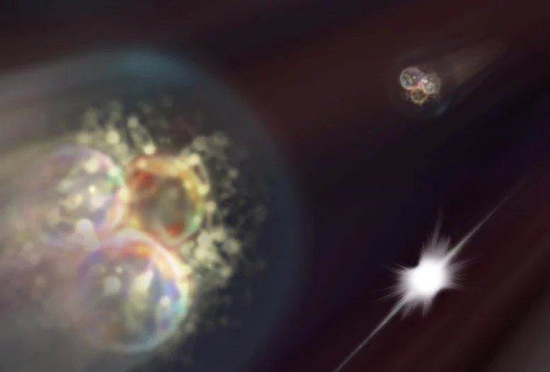 صورة مميزة: اكتشف علماء CERN نظامًا خفيًا داخل فوضى الجسيمات