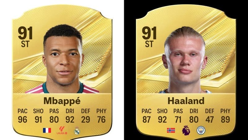 لعبة EAFC27.. مبابي وهالاند الأعلى تقييماً