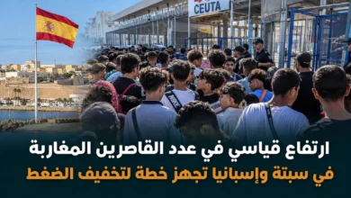 ارتفاع قياسي لعدد القاصرين المغاربة في سبتة إلى 2500