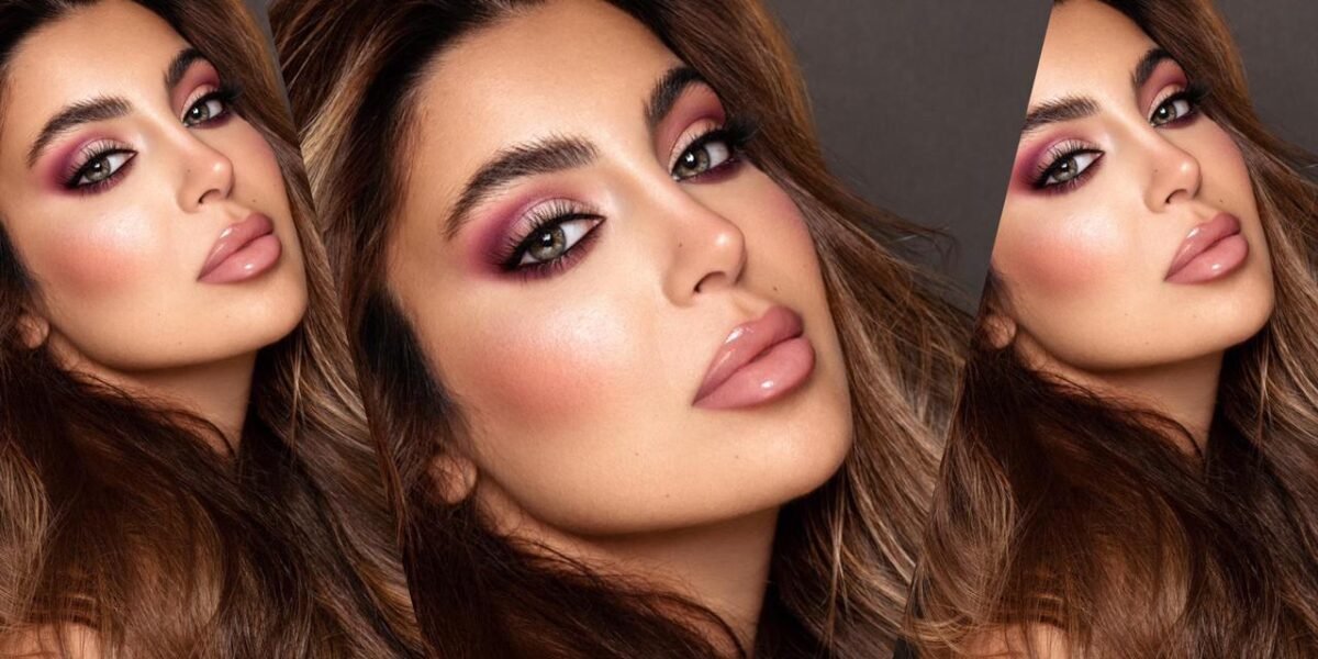 خبير التجميل خالد نايفة يشارك المتابعين صورة لأحدث صيحات المكياج