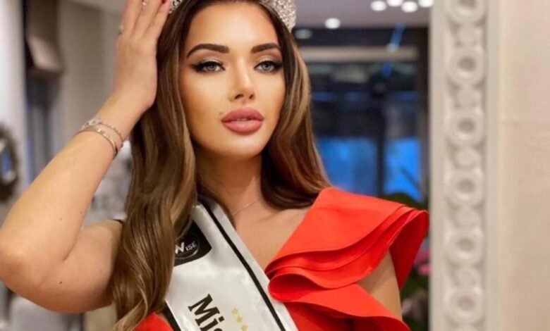 Miss Romania Anna Maria first runner up in miss Europe 2021