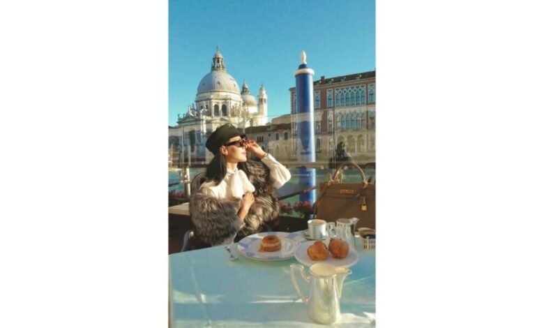 Supermodel Nesrin Sanad in Venice: A New Beauty Center