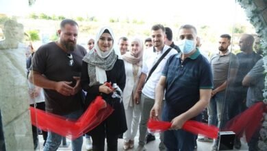 إفتتاح مكتب المهندسة غنوة قاسم شحادة في بلدة معروب .