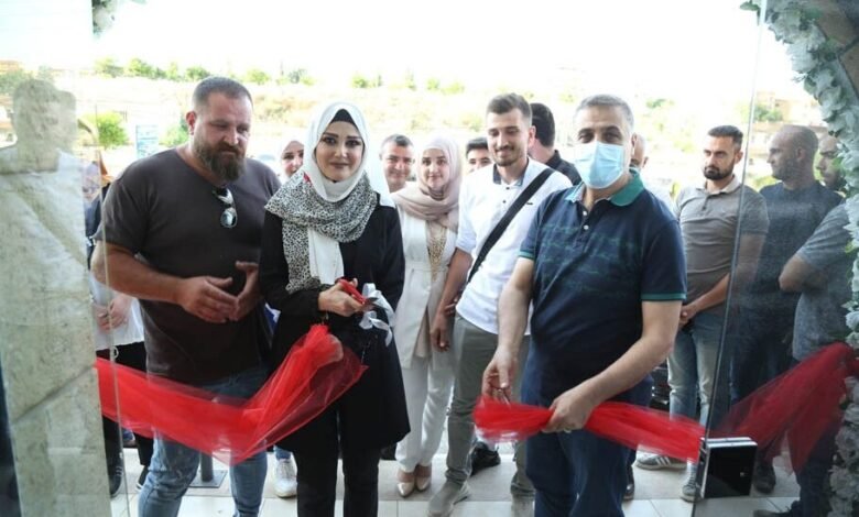 إفتتاح مكتب المهندسة غنوة قاسم شحادة في بلدة معروب .
