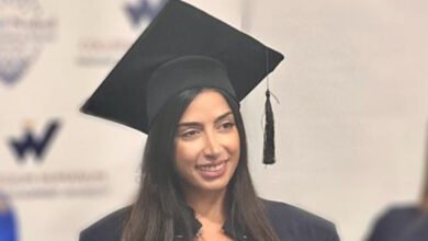 إلسا بولس تنال درجة الدكتوراه في إدارة الأعمال