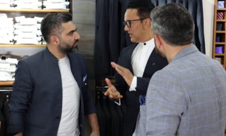 الأخوان متري و بصمة واضحة على إطلالة النجم العالمي ريدوان