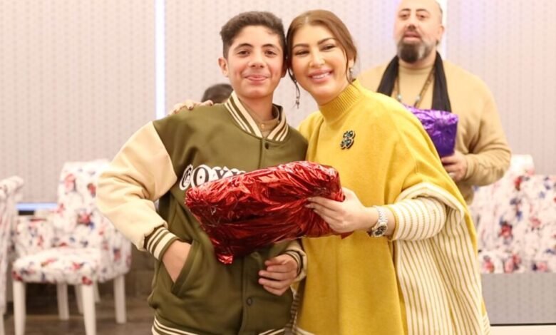 السفيرة زينة سلامة ويوم ترفيهي مع أطفال المبرات الخيرية