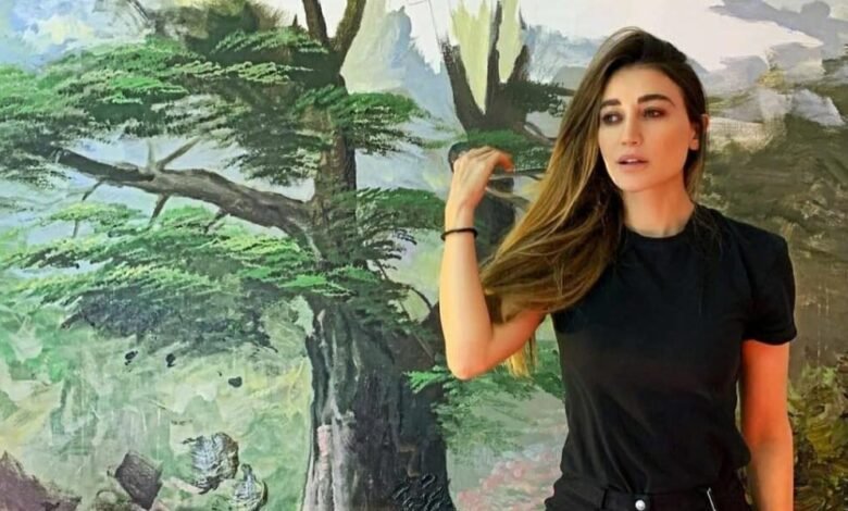 الفنانة التشكيلية ليال خولي: الأرزة بالنسبة لي قصة كبيرة!