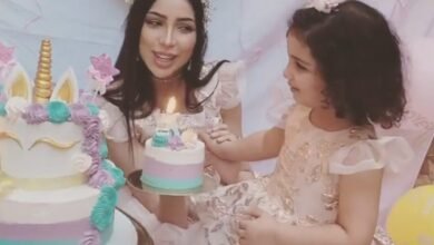 النجمة دنيا بطمة تحتفل بعيد ابنتها غزل وعلقت على منشورها بكلمات مؤثرة