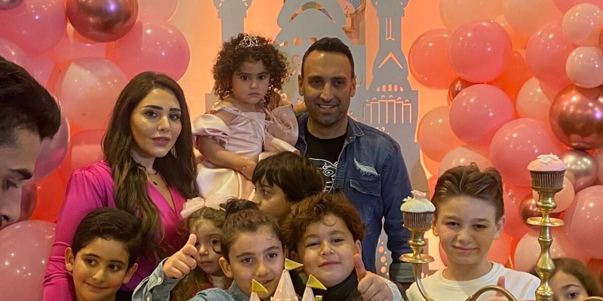 صورة مميزة: تمام بليق يحتفل بعيد ميلاد ابنته “كالين “