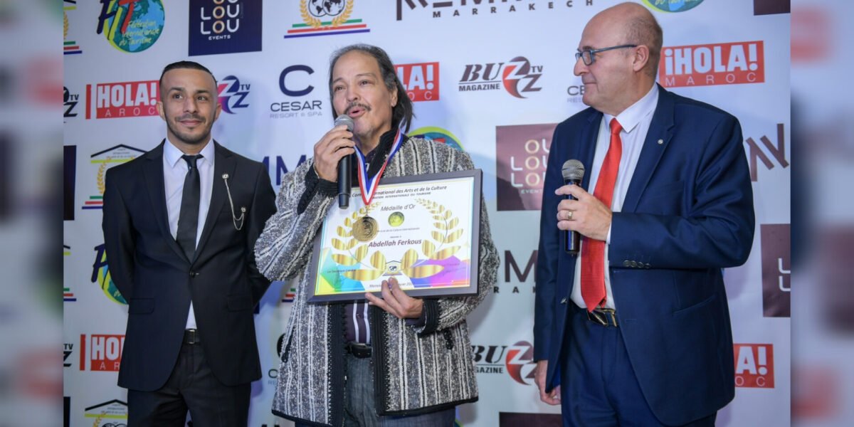 صورة مميزة: حفل الجوائز الذهبية لجمعية السياحة والفن الدولي بمراكش