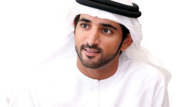 حمدان بن محمد يدعو الطفل بدر لزيارة برج خليفة
