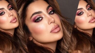 خبير التجميل خالد نايفة يشارك المتابعين صورة لأحدث صيحات المكياج