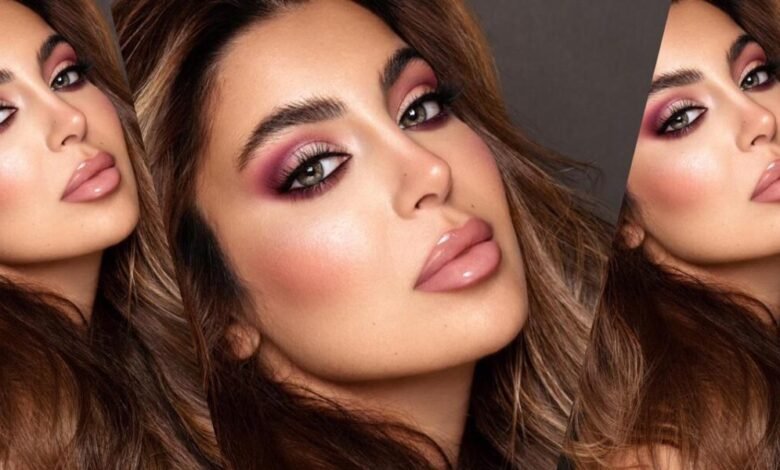 خبير التجميل خالد نايفة يشارك المتابعين صورة لأحدث صيحات المكياج