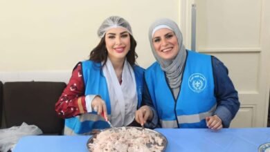 زينة سلامة في مشاركة خاصة ضمن مبادرة كشافة الجراح الخيرية