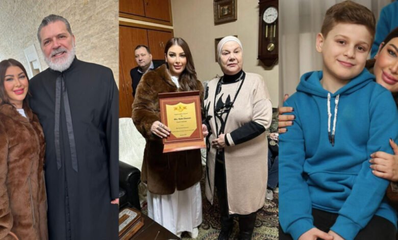 سفيرة النوايا الحسنة زينة سلامة ترسم البسمة على وجوه أطفال طرابلس