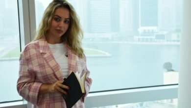 سيدة الأعمال أية حداد صورة المرأة الطموحة