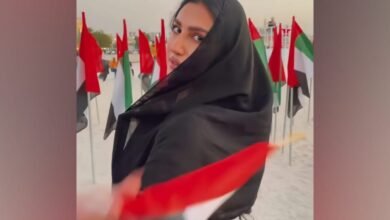 كارول عطية تتصدر العناوين في اليوم الوطني الإماراتي