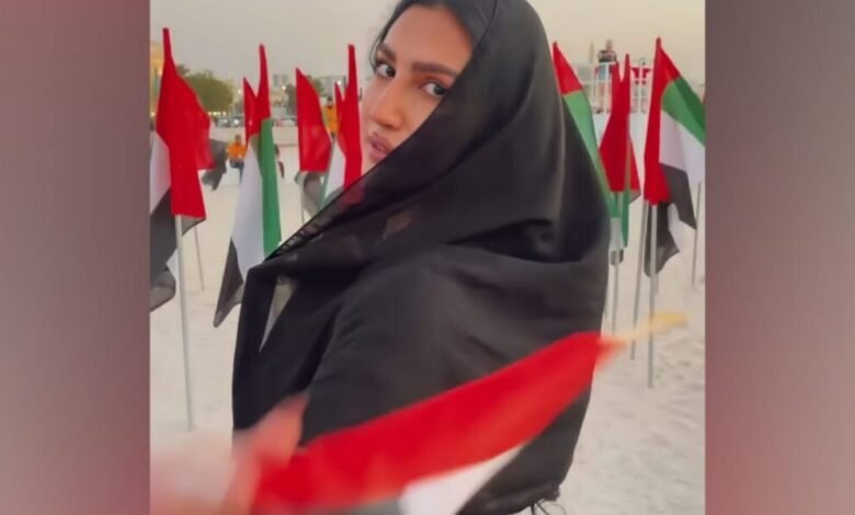كارول عطية تتصدر العناوين في اليوم الوطني الإماراتي