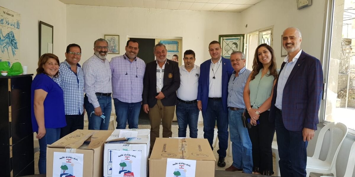 صورة مميزة: مبادرة من نادي روتاري عاليه توزيع ادوية خاصة للاطفال في سبعة مستوصفات في منطقة الجرد-عاليه