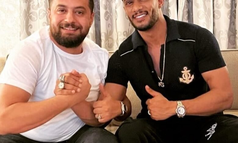 محمد رمضان يغمض عيناه ويوقع مع سلطنة برودكشن على بياض