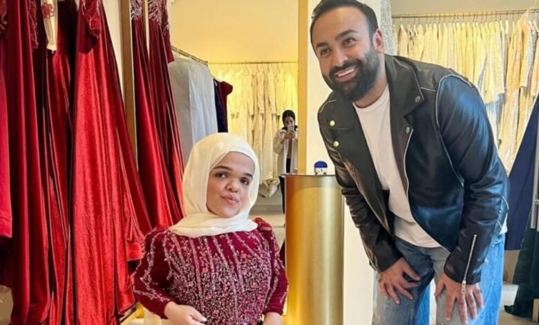 مروى زيتون في إطلالة من توقيع سفير الحجاب فضل جابر