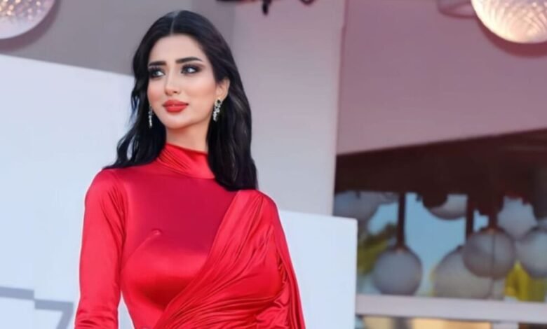 ملكة جمال العرب المغربية شروق شلواطي تتألق في مهرجان كان السينمائي