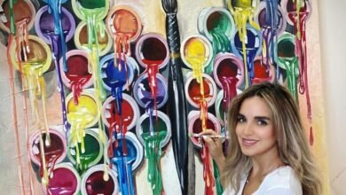 نور بازرباشي فنانة تشكيلية بمعايير إستثنائية